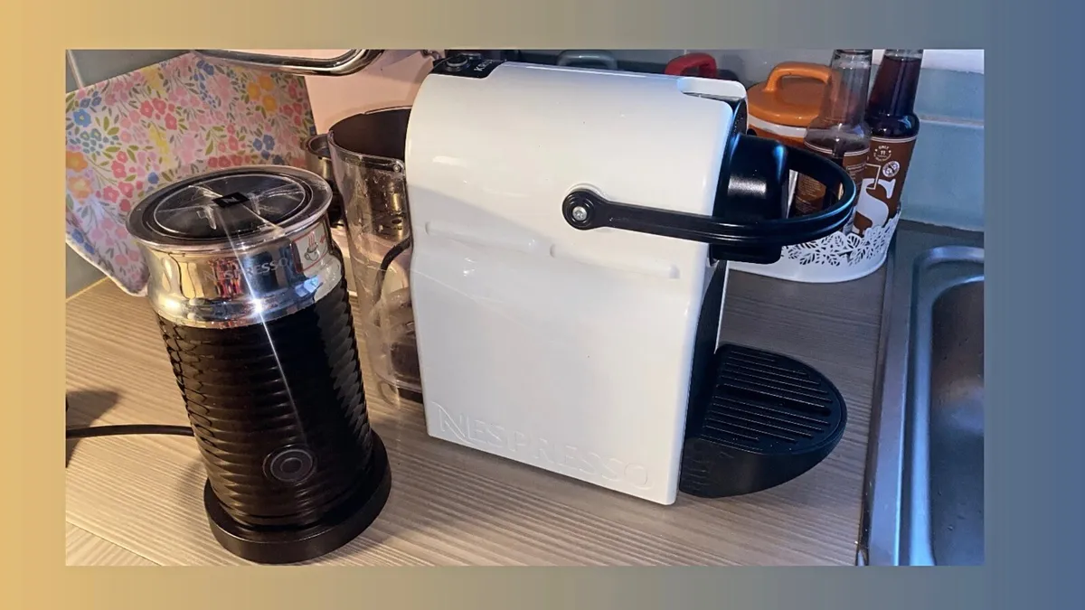 Nespresso coffee machine