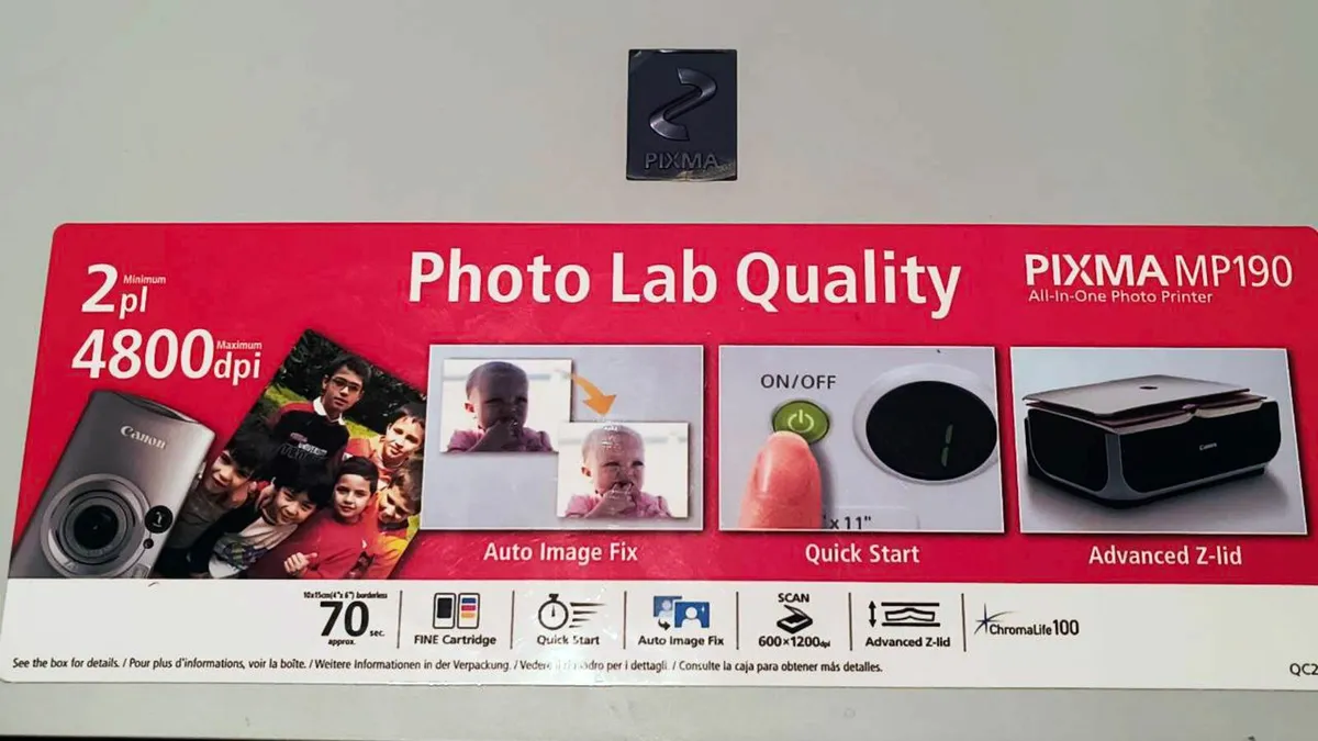 Digital Photo Color Inkjet  Scanner All In One - Image 2