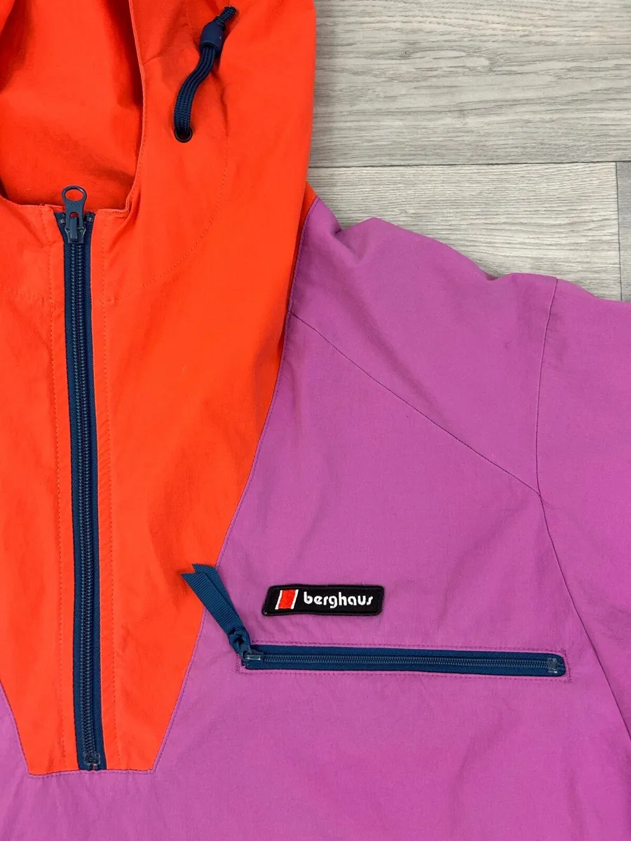 Berghaus Retro Half Zip Anorak Jacket Mens Medium - Image 3