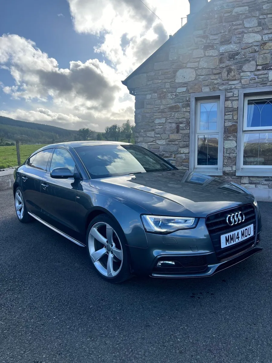 2014 Grey Audi A5 S-LINE Black Edition - Image 1