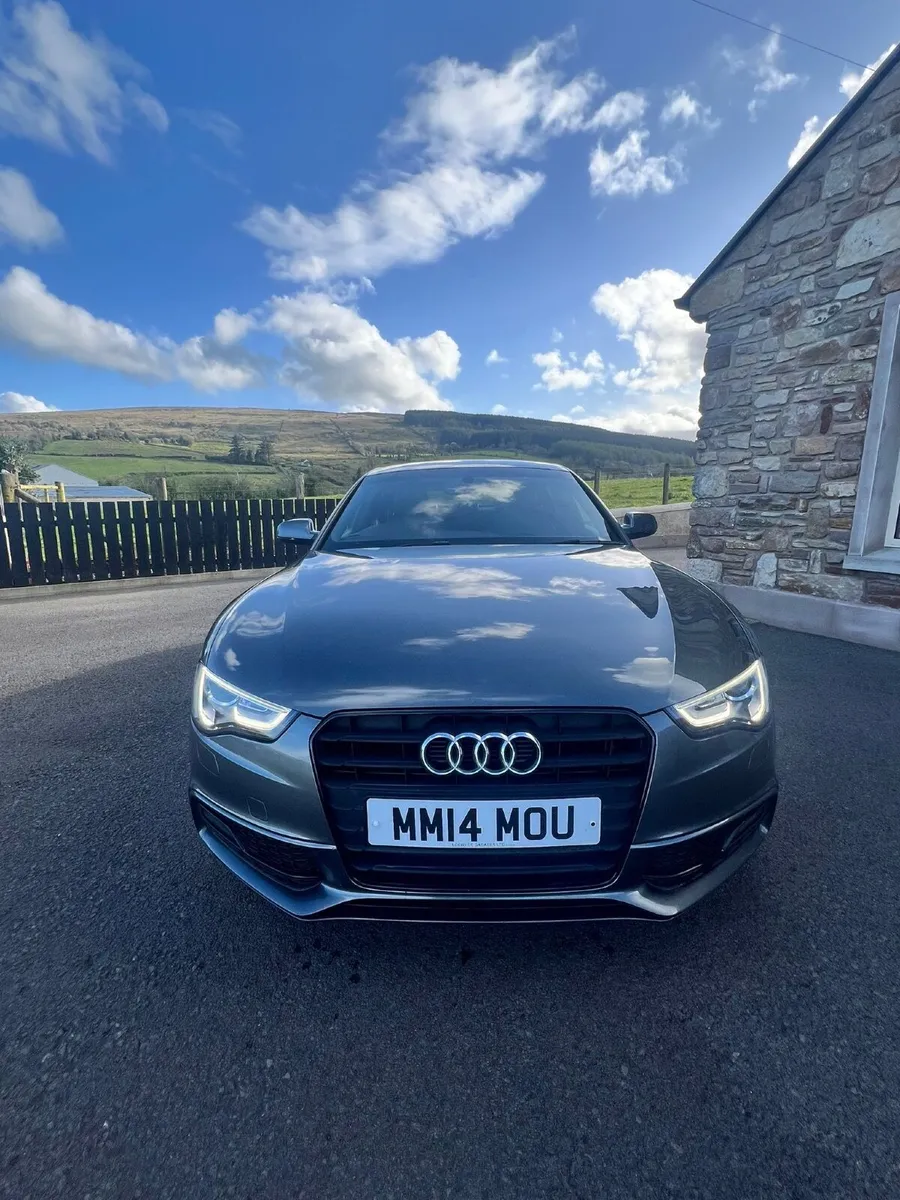 2014 Grey Audi A5 S-LINE Black Edition - Image 2