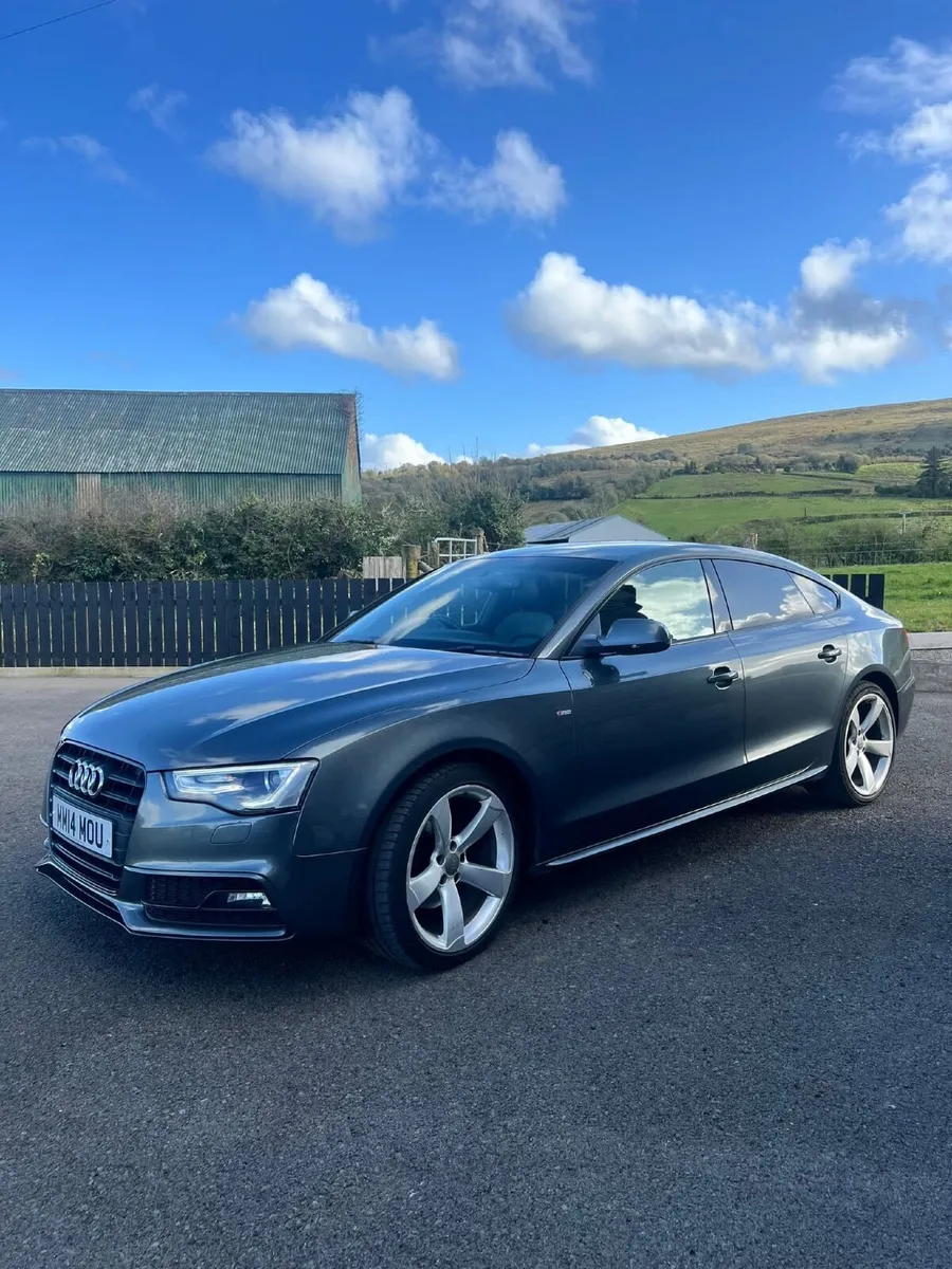 2014 Grey Audi A5 S-LINE Black Edition - Image 3