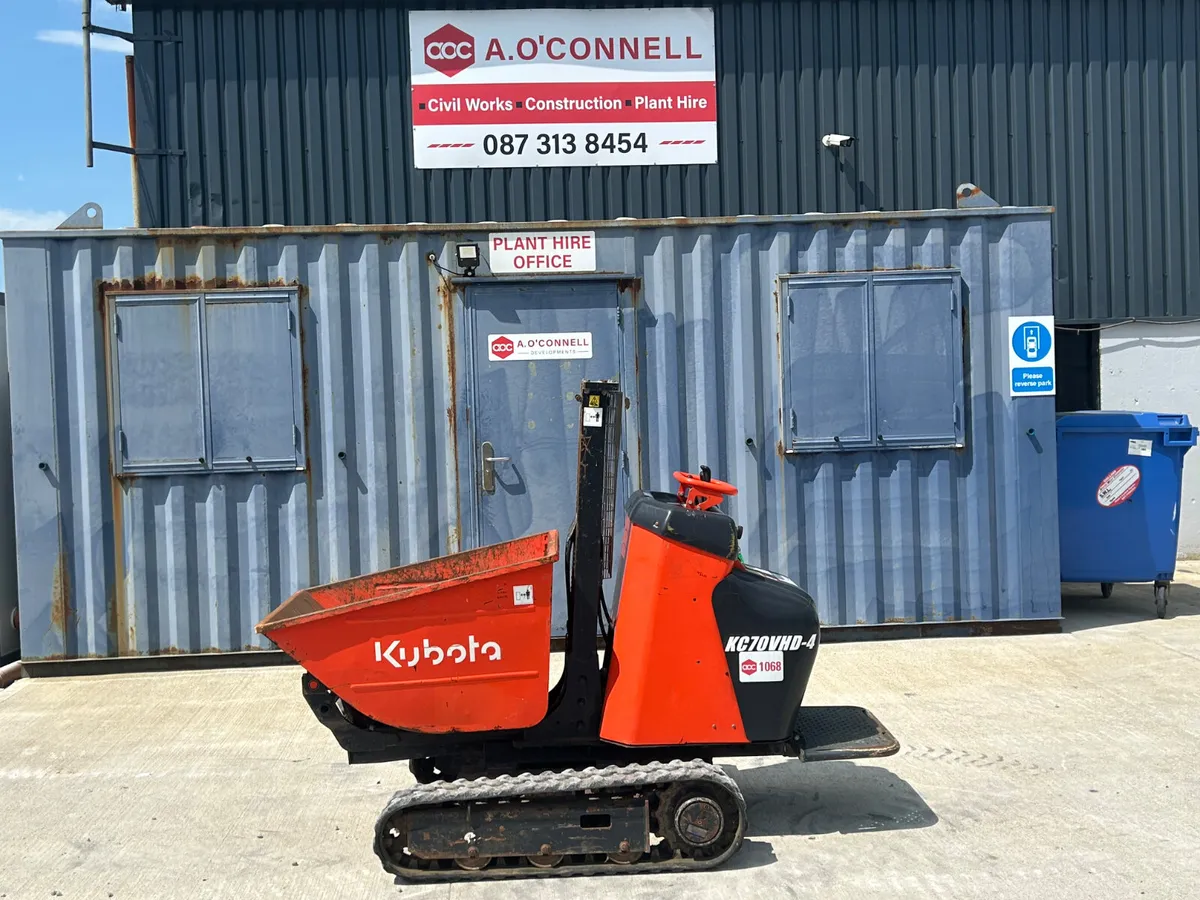 2022 Kubota  0.7 Ton Track Dumper - Image 2