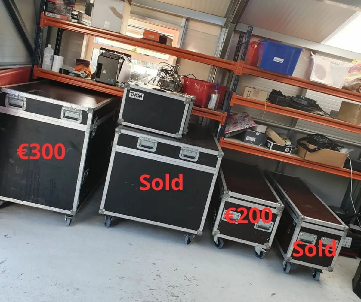 Flight cases for sale - Image 1