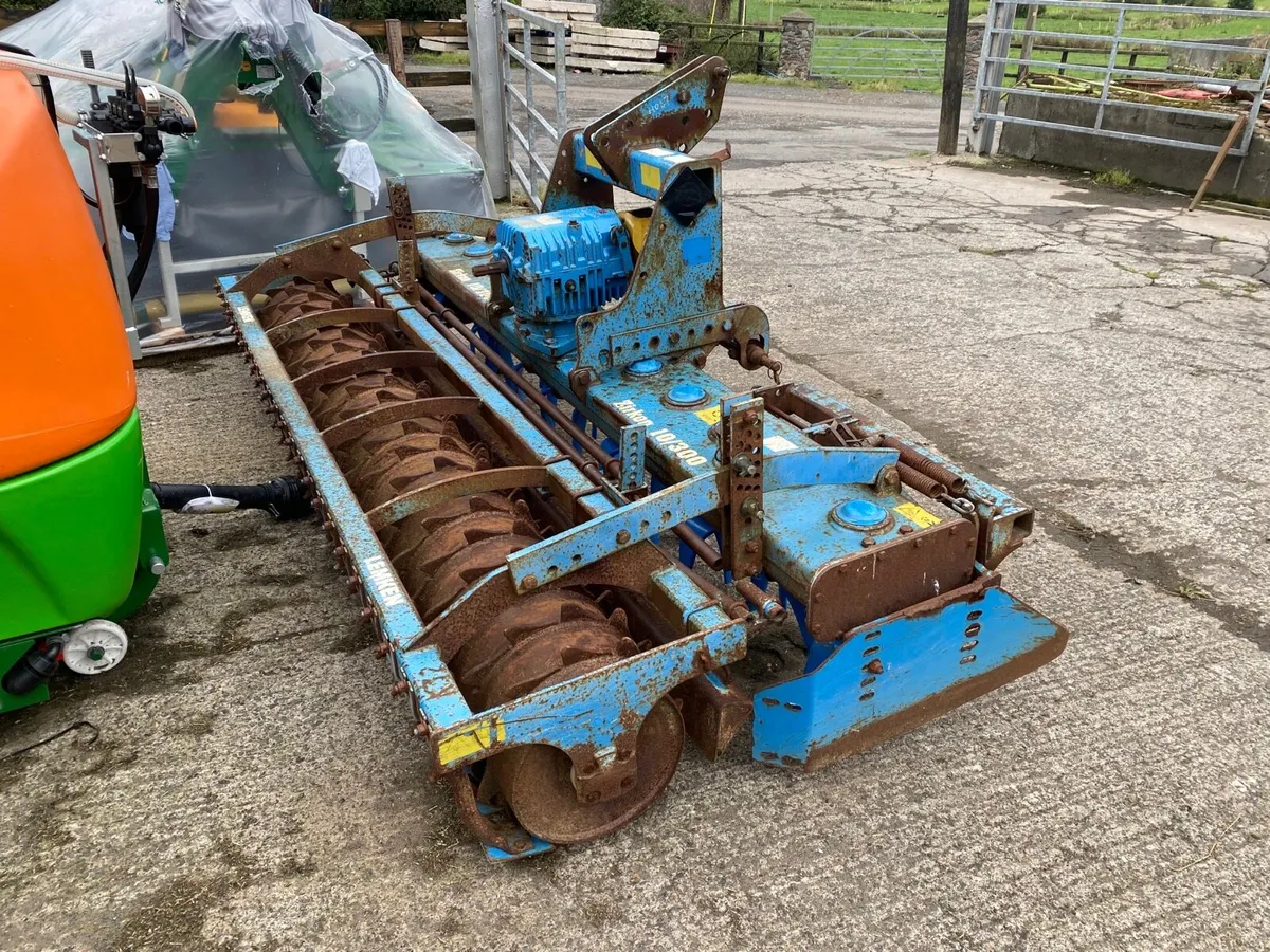 Lemken power harrow - Image 3
