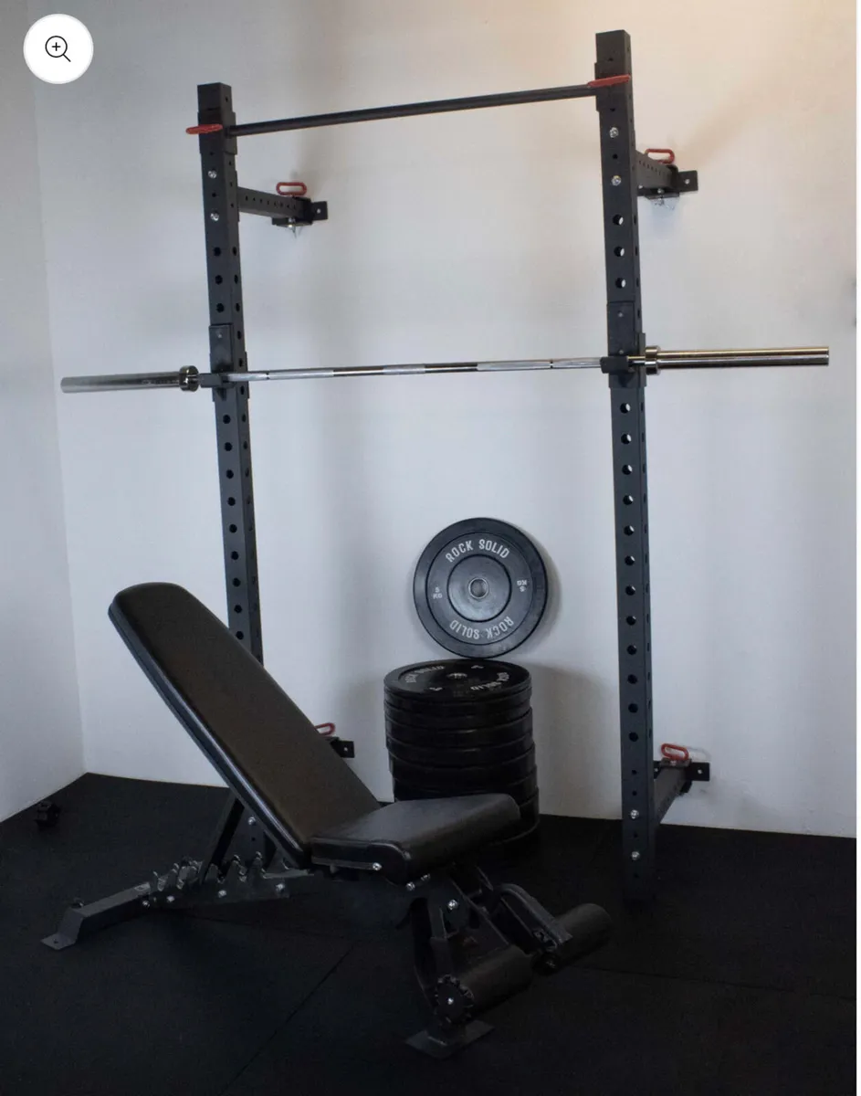 Wall Mounted Foldable Squat Rack (new in box) - Image 3