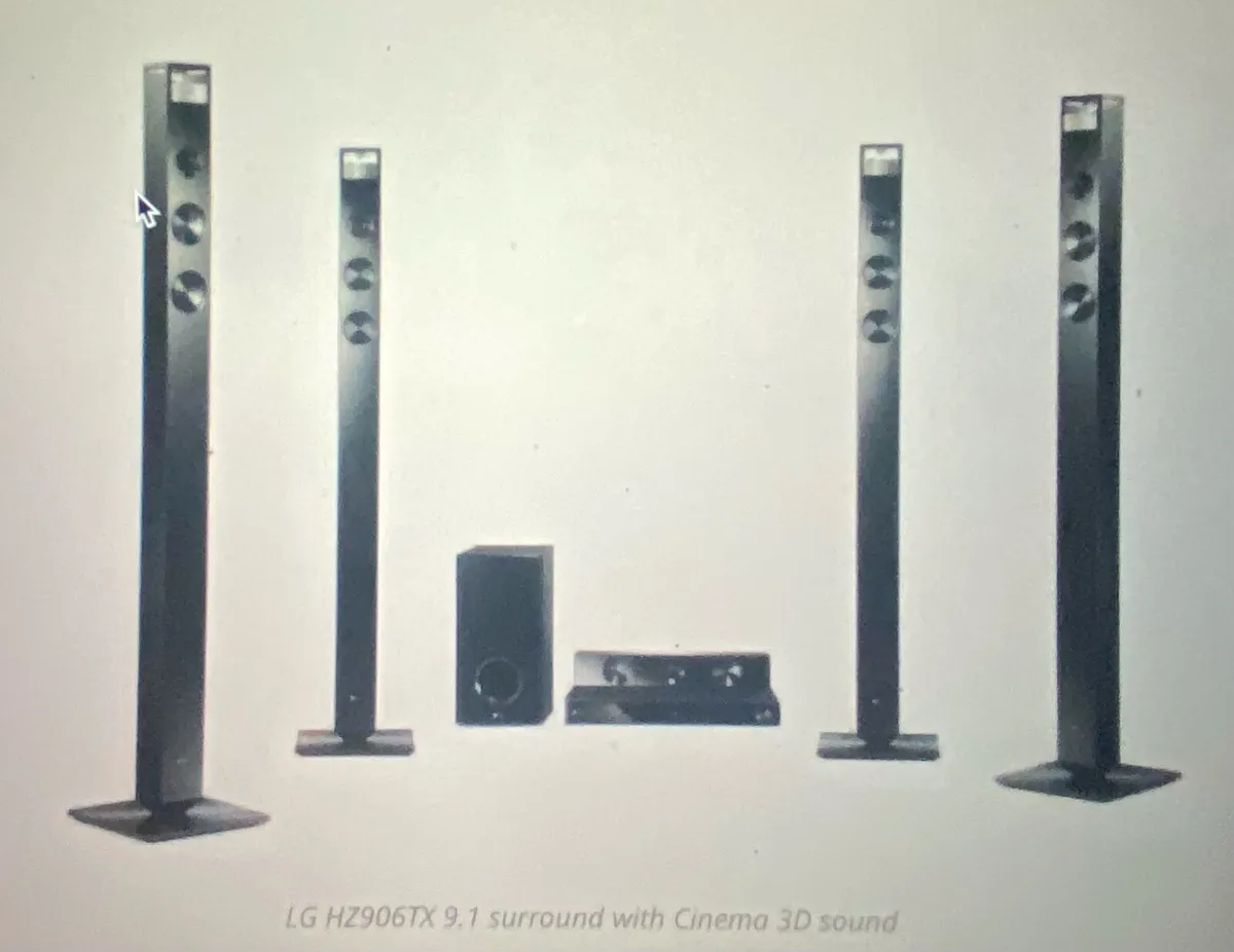 LG Surround Sound Home Cinema - Image 1