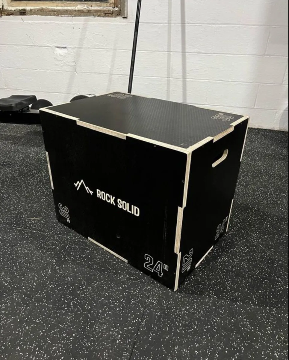 Wooden Plyo Box 20 x 24 x 30 - Image 1