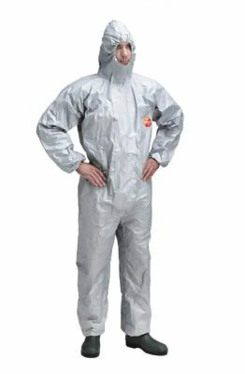Hazmat Hooded Protective Coverall L/XL/XXL RRP €40 - Image 1