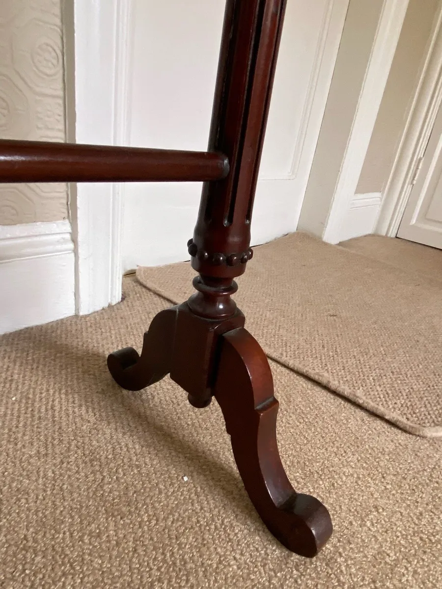 Mahogany towel rail - Image 4