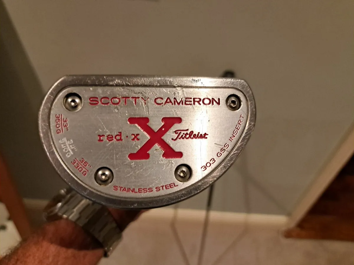 Scotty Cameron red x putter - Image 1
