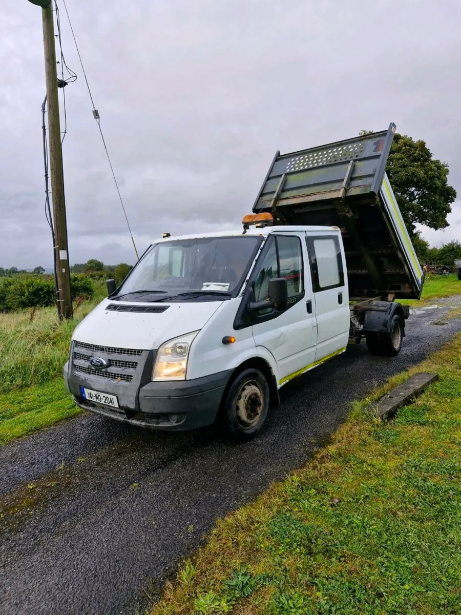 Ford Transit 100t350 Double Cab Tipper - Image 1