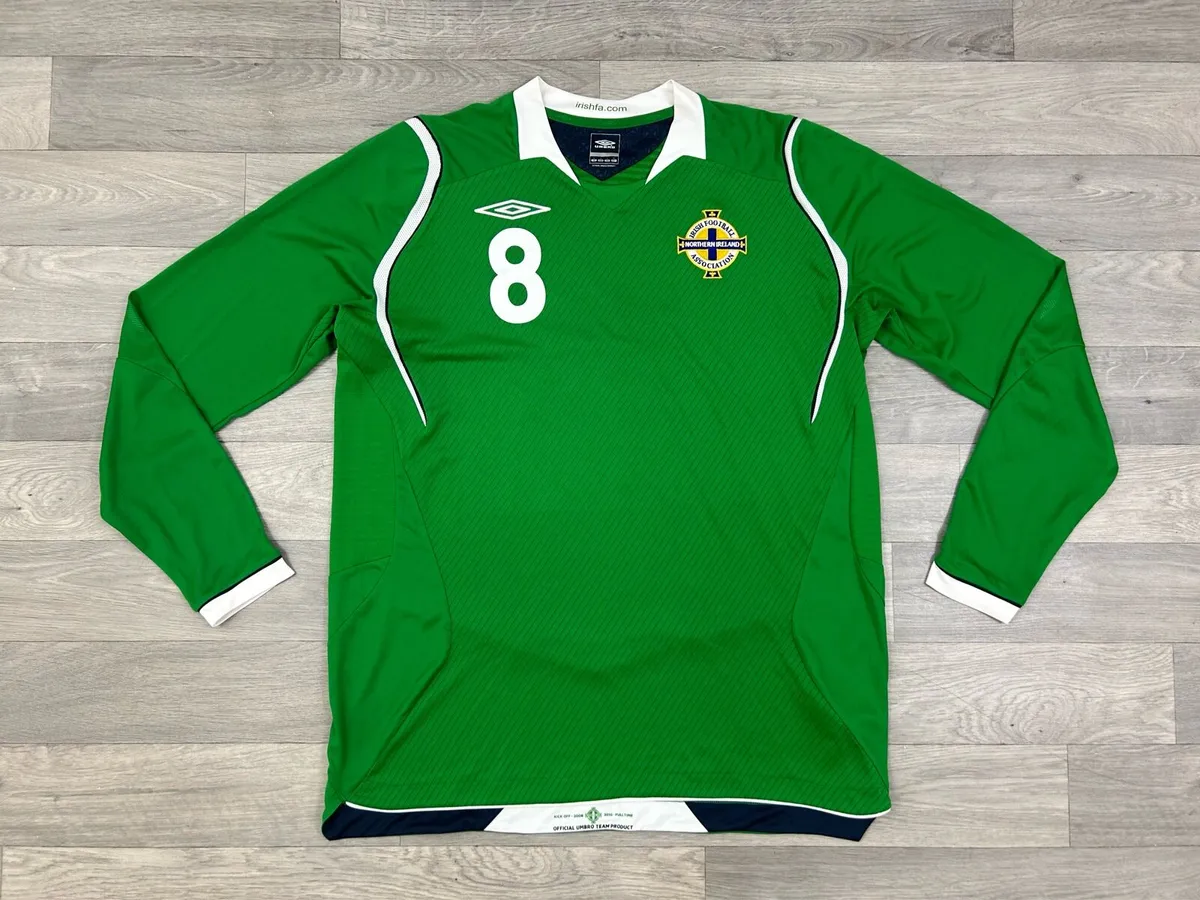 Vintage 2008 Northern Ireland Player Issue Jersey - Image 4