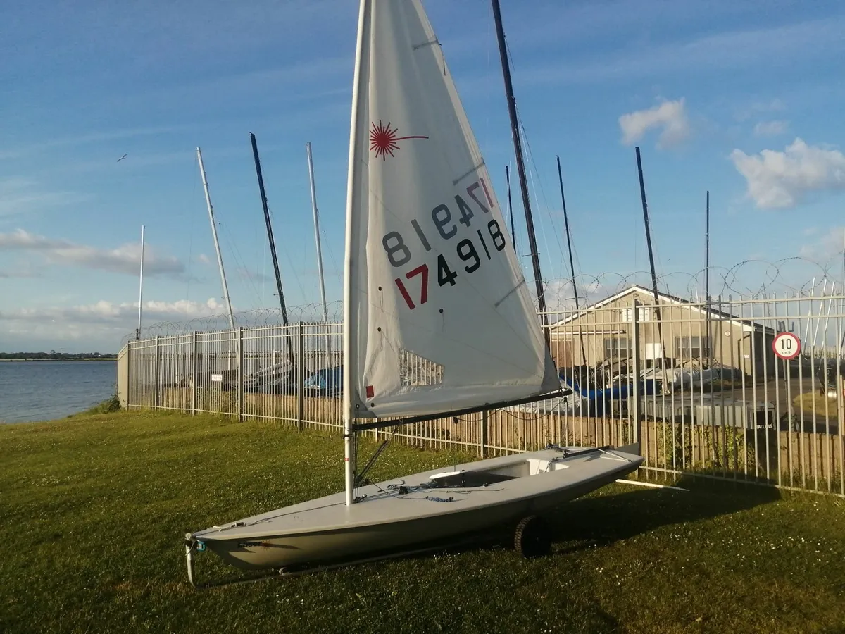 Laser sailing dinghy - Image 1