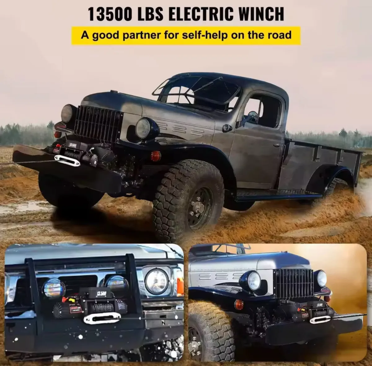 New Electric Winch 12v 6tone heavy duty - Image 4