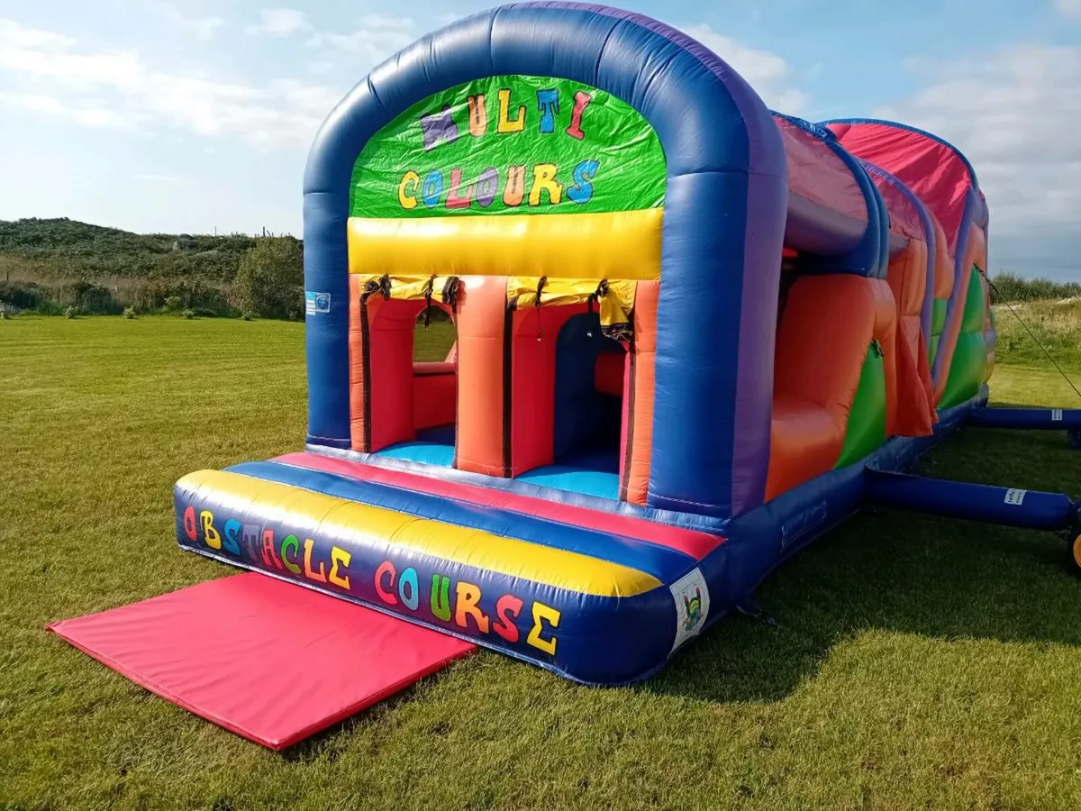 MULTI COLOUR OBSTACALE COURSE €1950 - Image 1