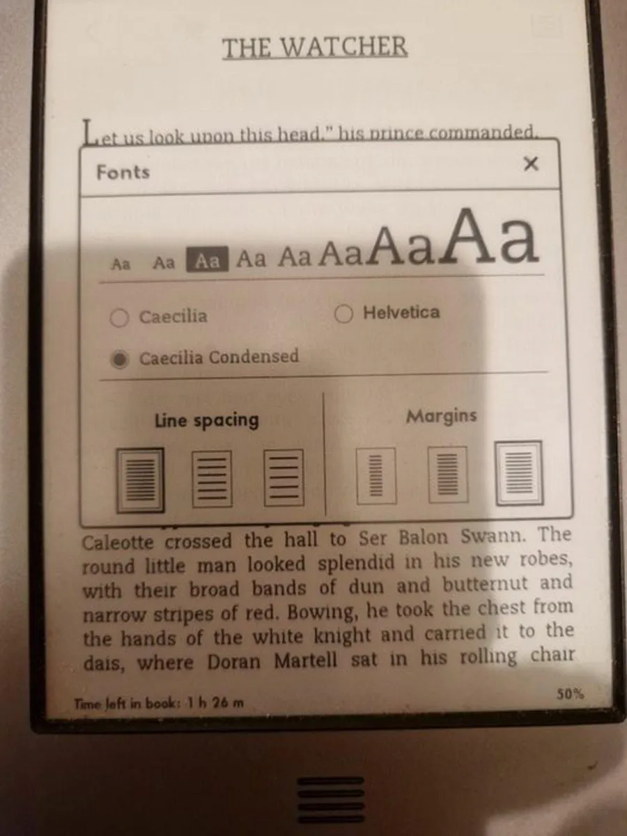 Amazon Kindle Touch D01200 eBook Reader 4th Gen 4G - Image 2