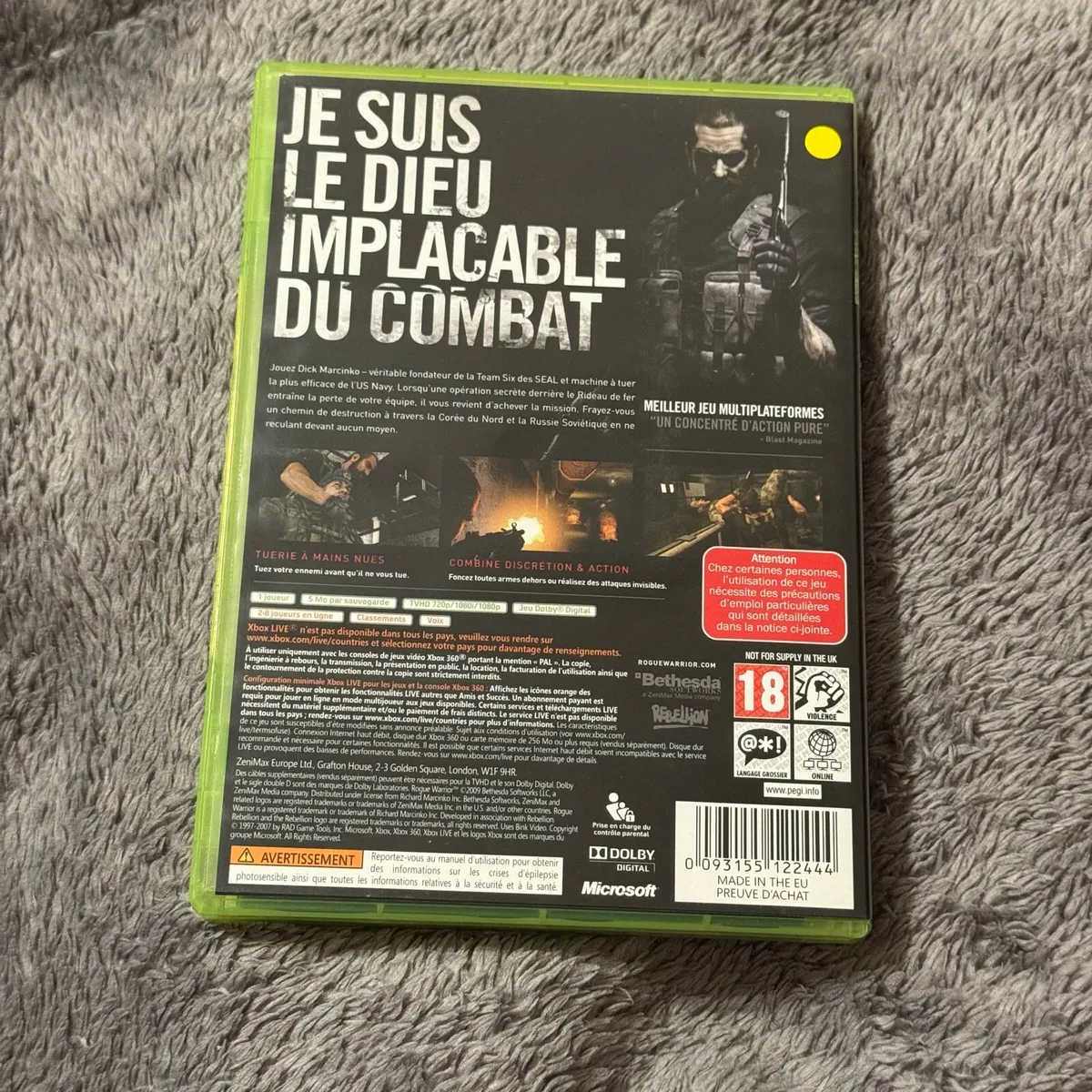 Rogue Warrior Xbox 360 - Image 3