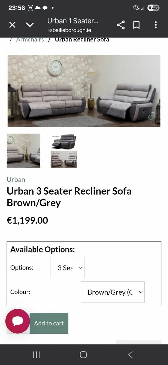 3-2-1 reclining suite - Image 4