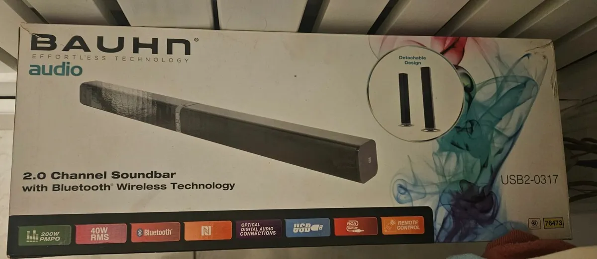 2 new Soundbars still in the boxes - Image 1