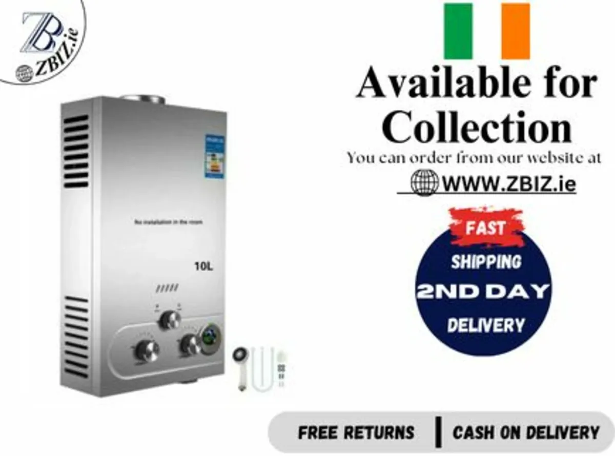 10L Gas Water Heater Feeding Calves - Image 1