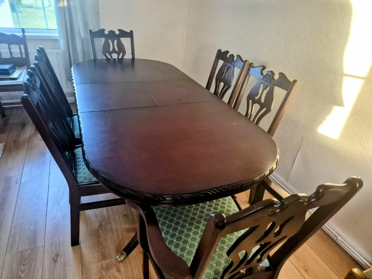 Furniture Set in Mahogany - Image 1