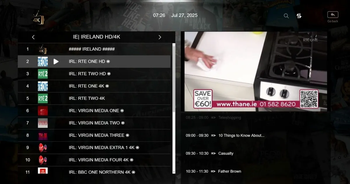 8K TV SERVICE | BEST IP-TV IN IRELAND - Image 3