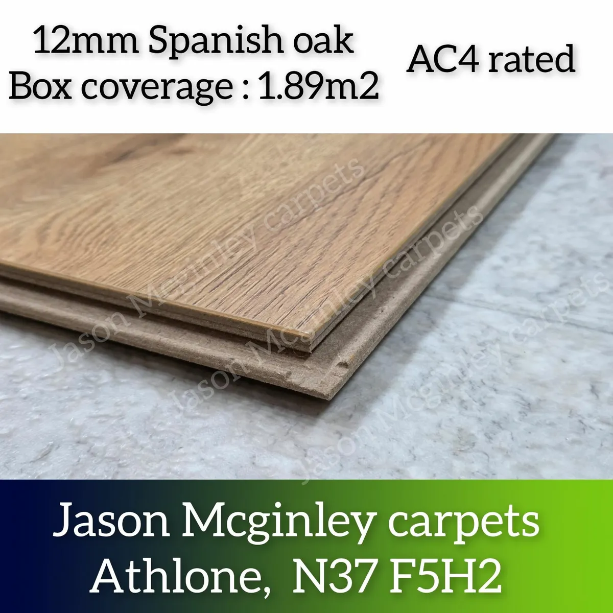12mm Matte finish flooring -ATHLONE WAREHOUSE - Image 1