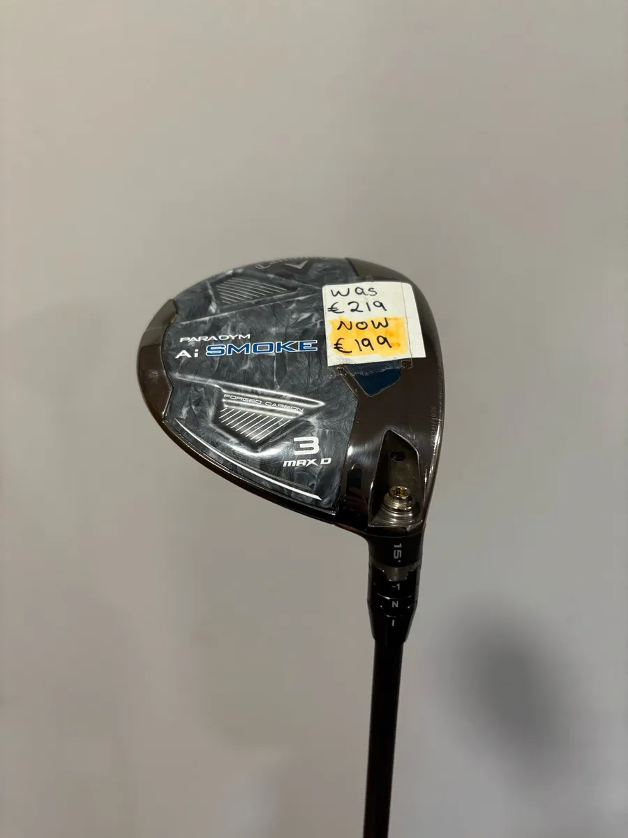 Callaway Ai Smoke Max D 15deg 3 Wood - Image 1