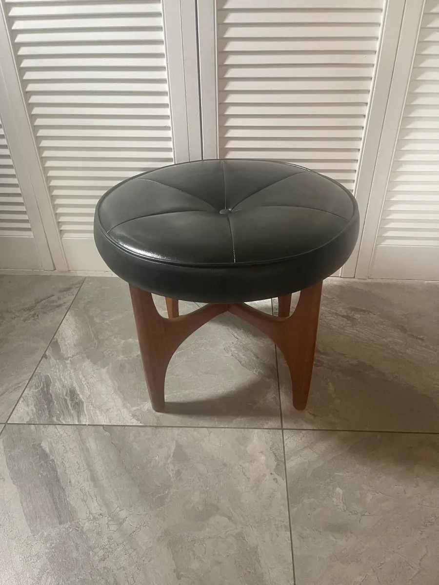 Mid century G plan stool - Image 3