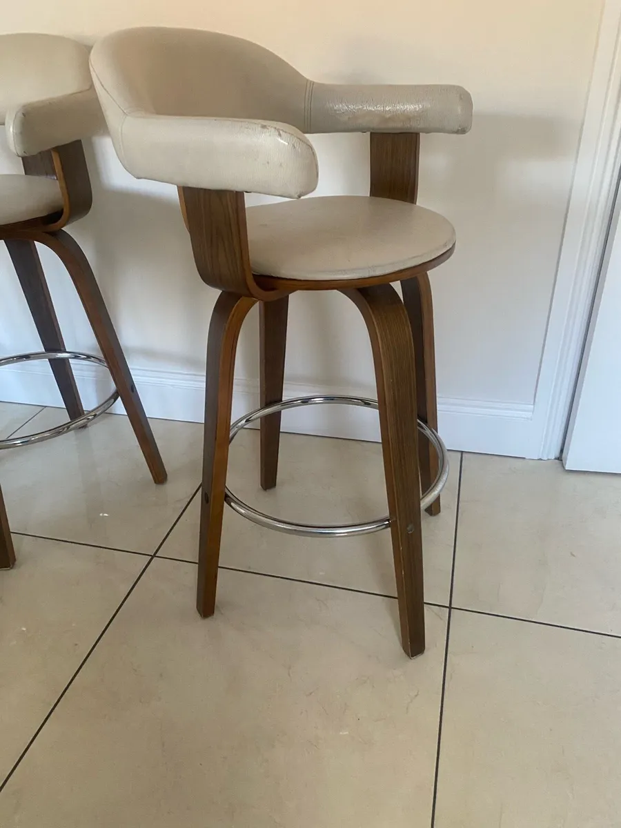 Three Bar/ Kitchen Counter Stools - Image 3