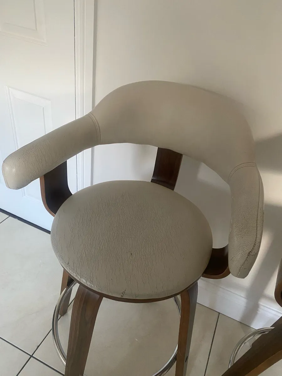 Three Bar/ Kitchen Counter Stools - Image 4