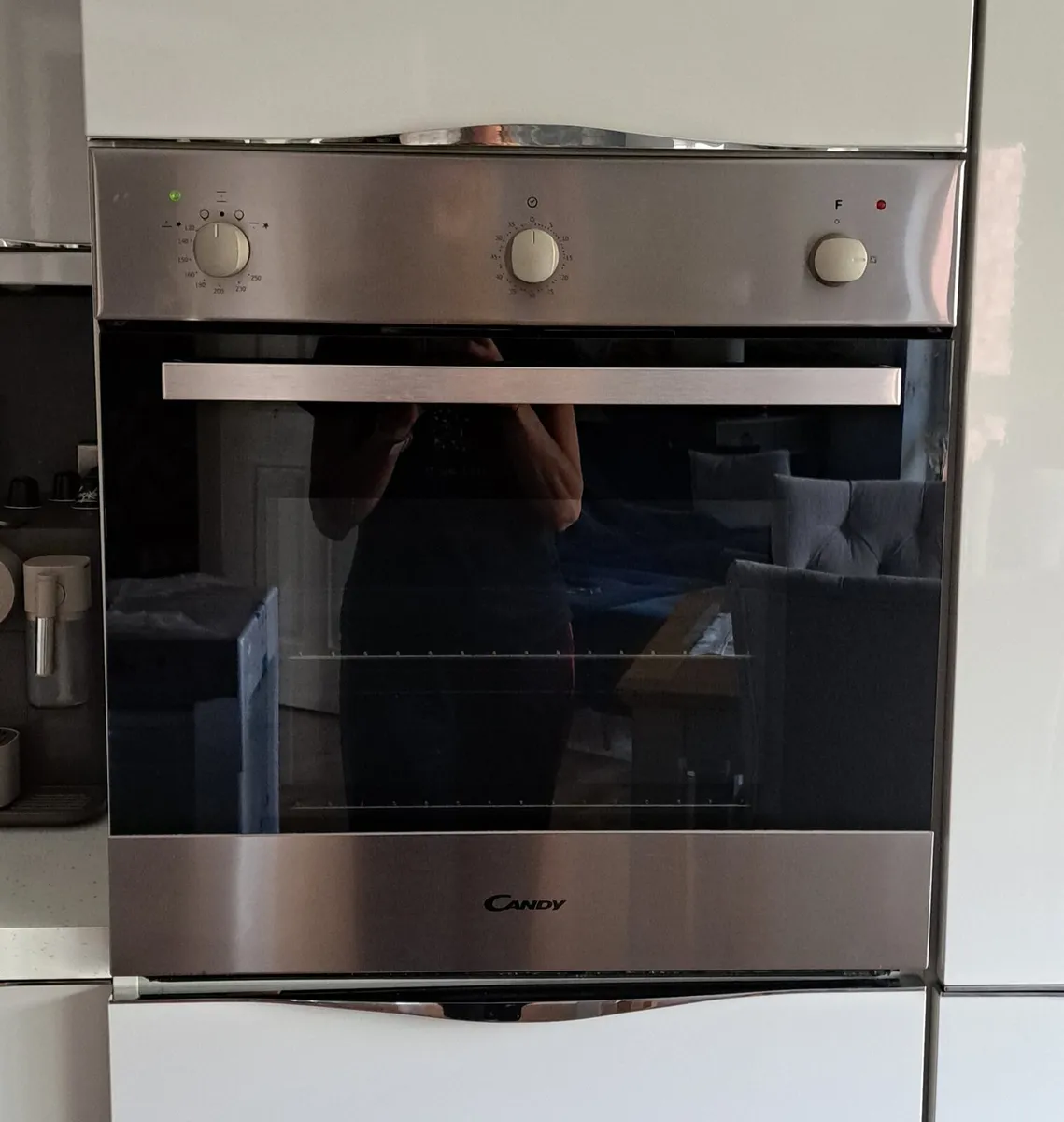 Candy 60cm single built in gas oven