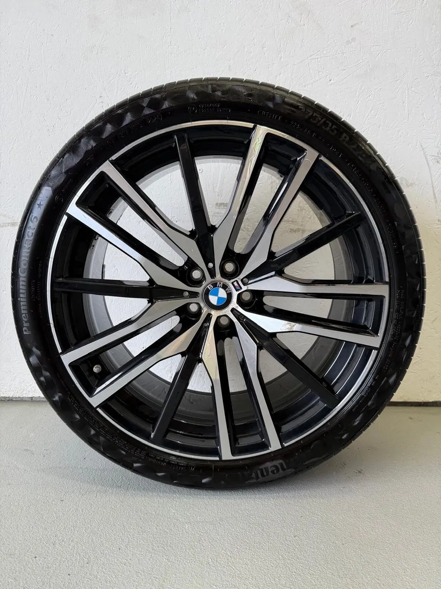 Genuine BMW 22” 742M Alloy wheels x5 x6 G05 G06 - Image 1