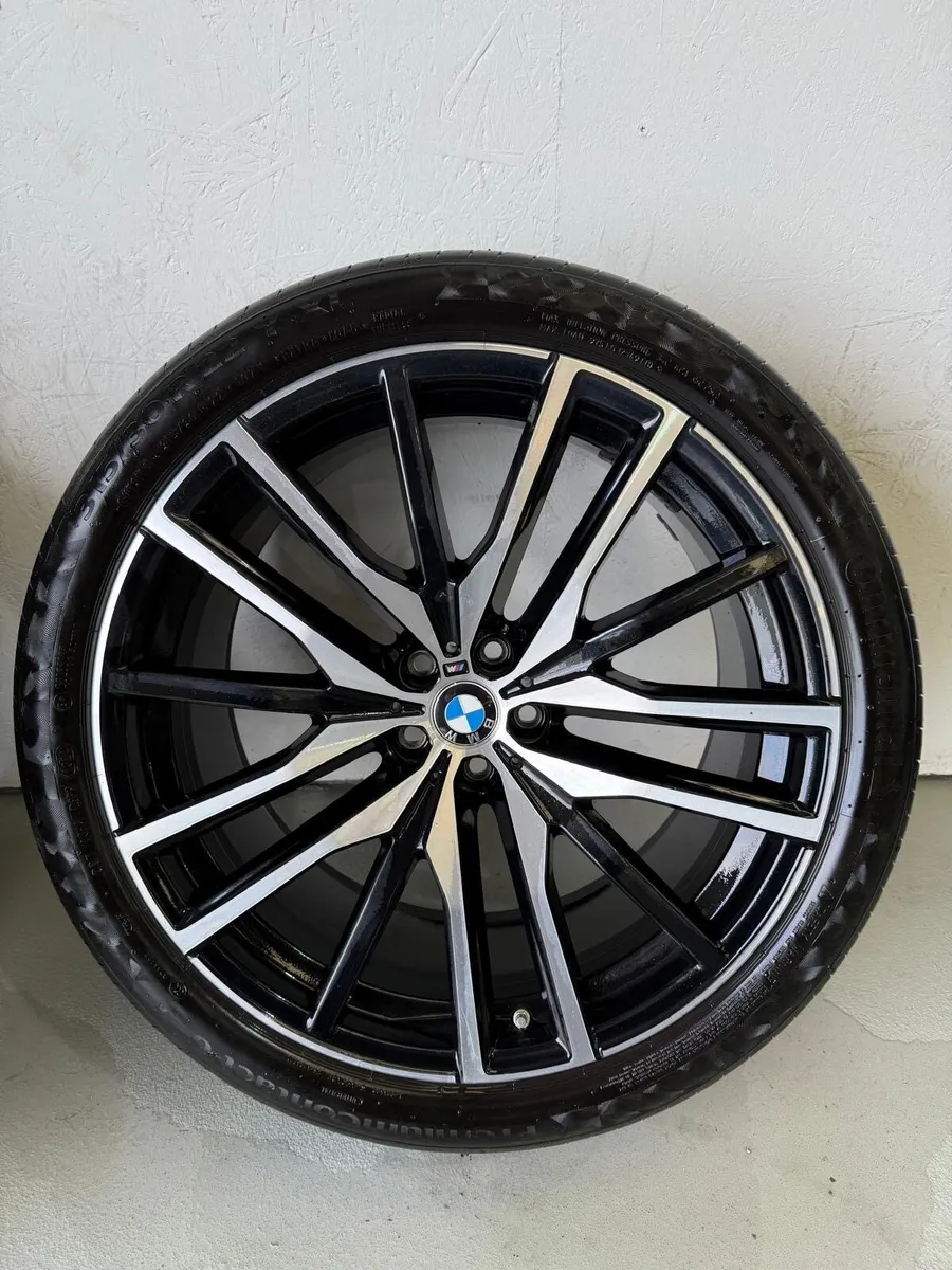 Genuine BMW 22” 742M Alloy wheels x5 x6 G05 G06 - Image 2