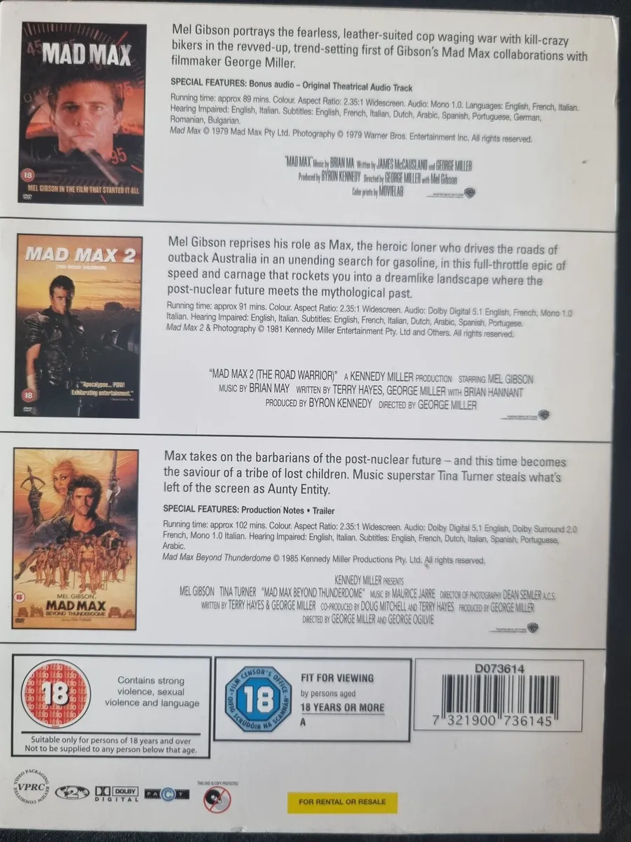 Mad Max 1-3 - Image 2