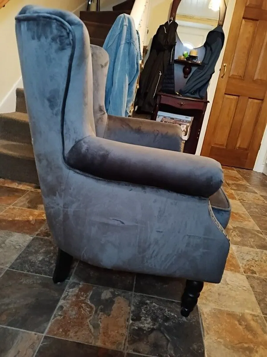 Grey Armchair - Image 2
