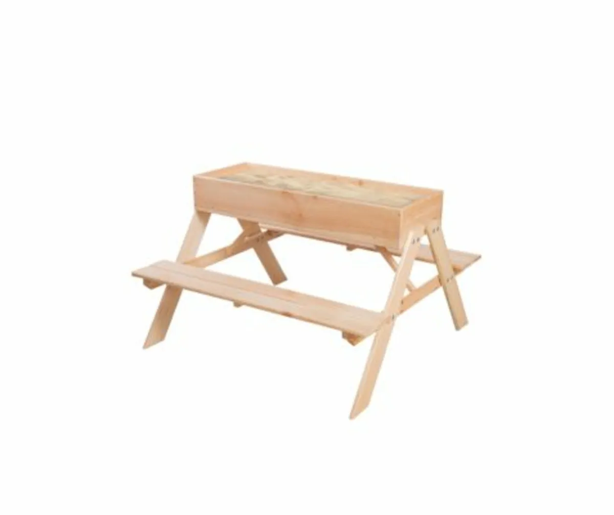 2-1 picnic table and sandpit - Image 2