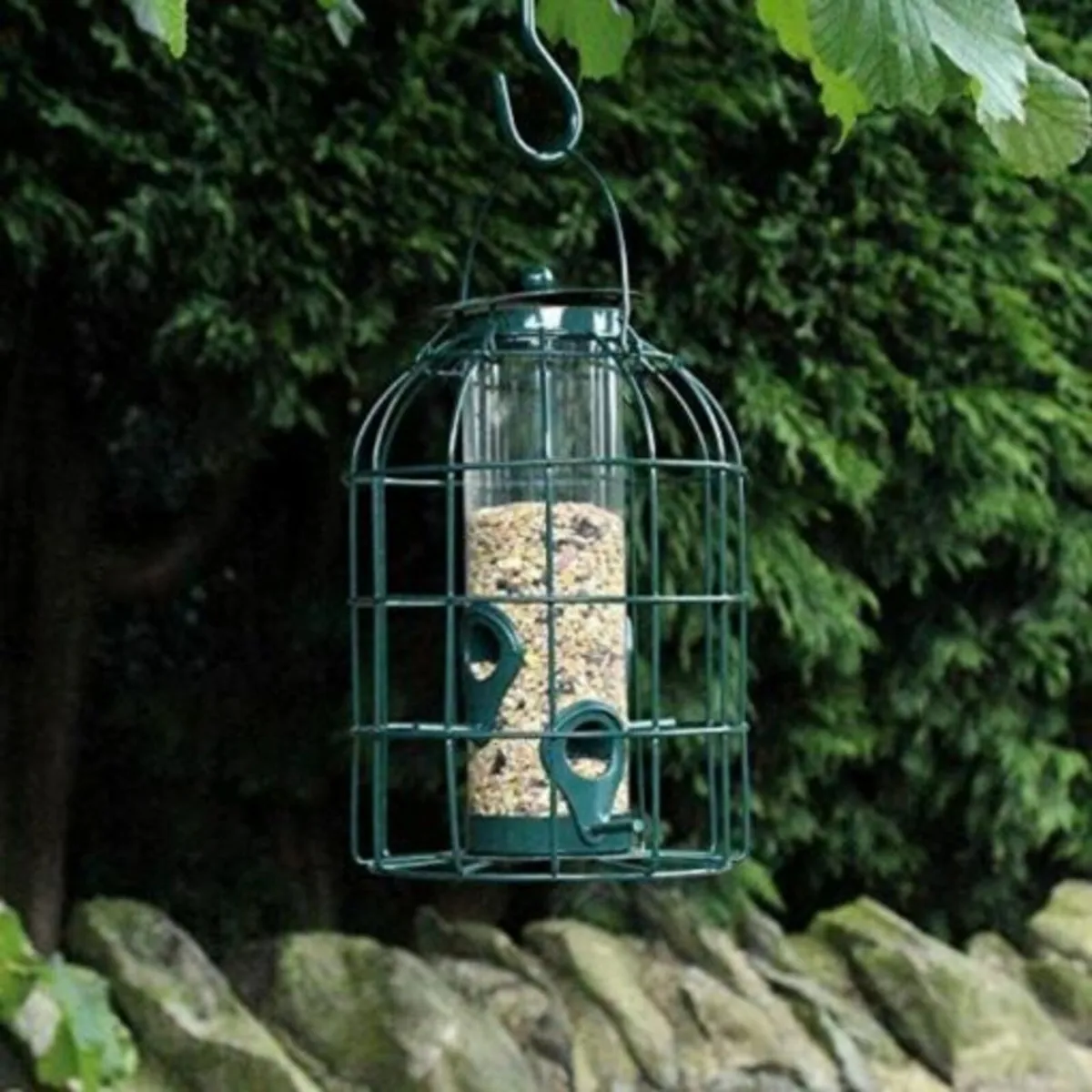 Bird Caged Seed Feeder - Image 1