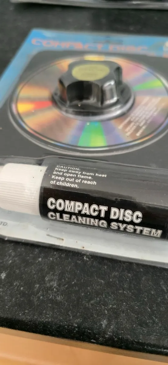 CD / DVD  DISC CLEANING KIT ORIGINALLY PACKED  '90 - Image 3