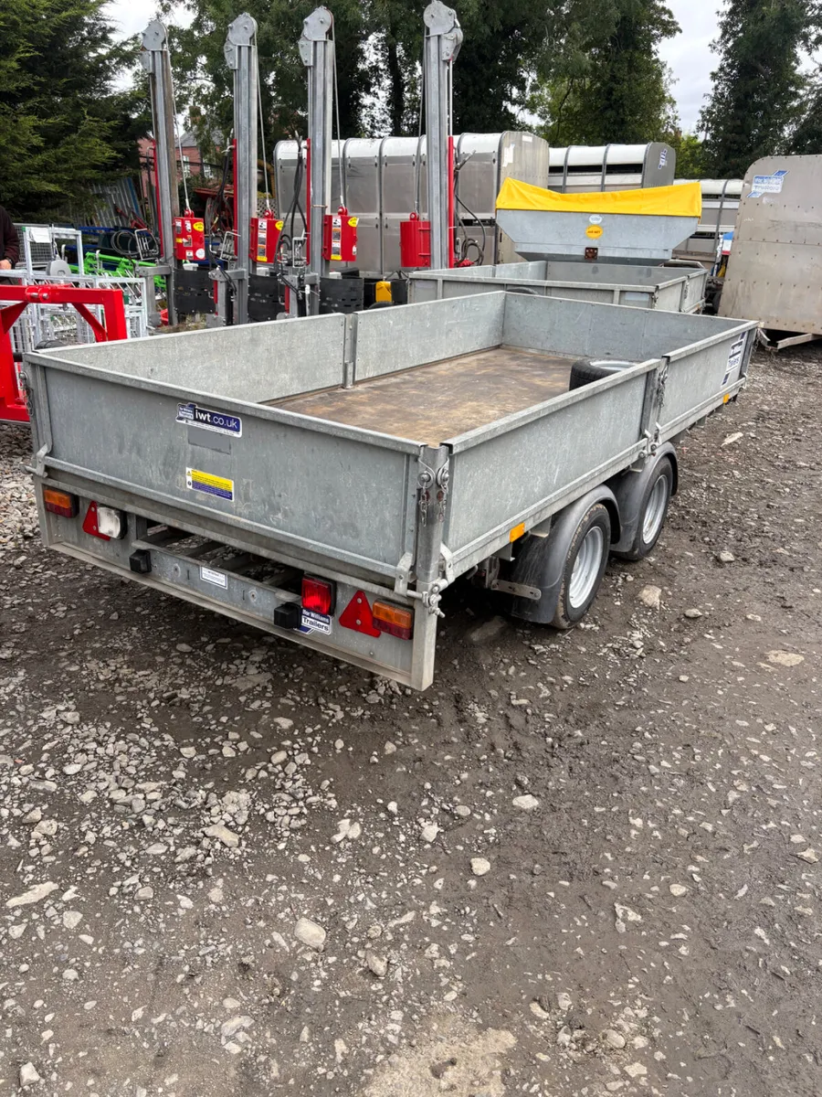 2023 Ifor Williams 12ft dropside trailer - Image 2