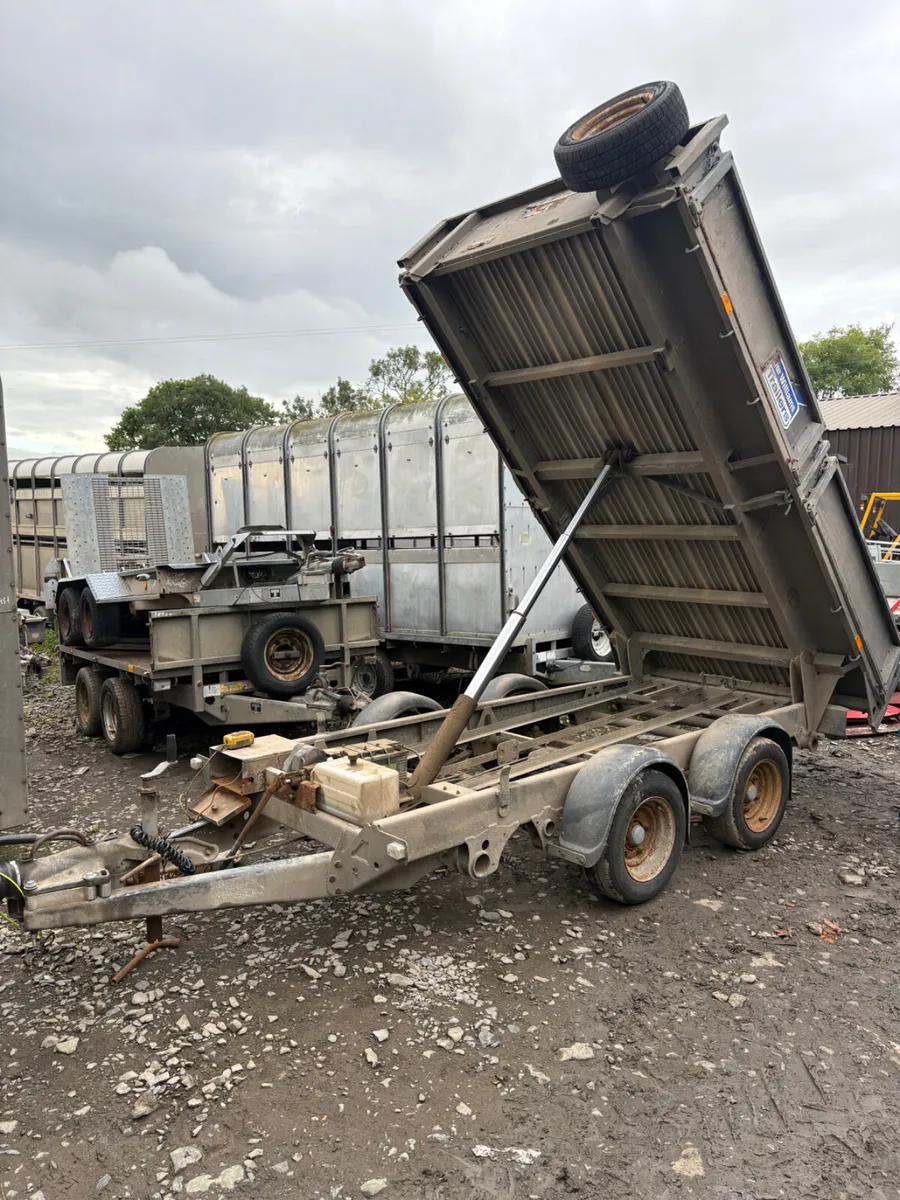 Ifor Williams 10ft tipping trailer - Image 2