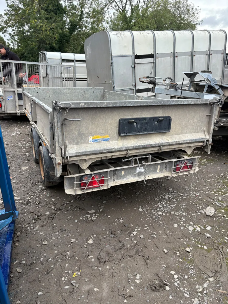 Ifor Williams 10ft tipping trailer - Image 3