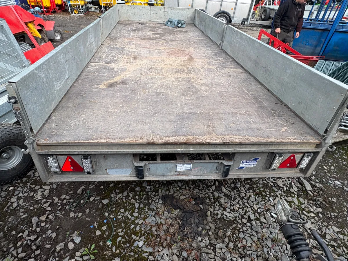 Ifor Williams 16ft dropside trailer - Image 2