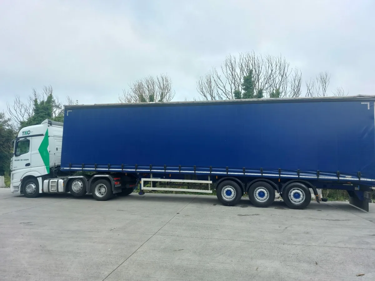 Montracon curtainside trailer - Image 1