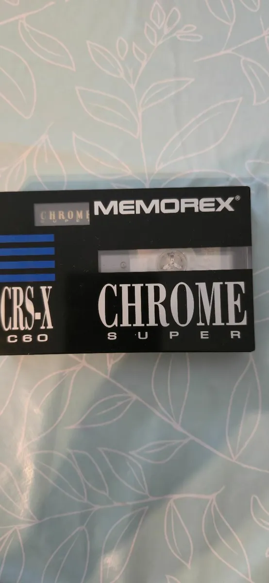 NEW MEMOREX CRS-X 60 SUPER CHROME TAPE CASETTE - Image 3