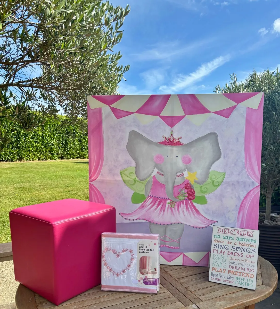 Girls Bedroom, Playroom or Nursery Bundle - Image 1