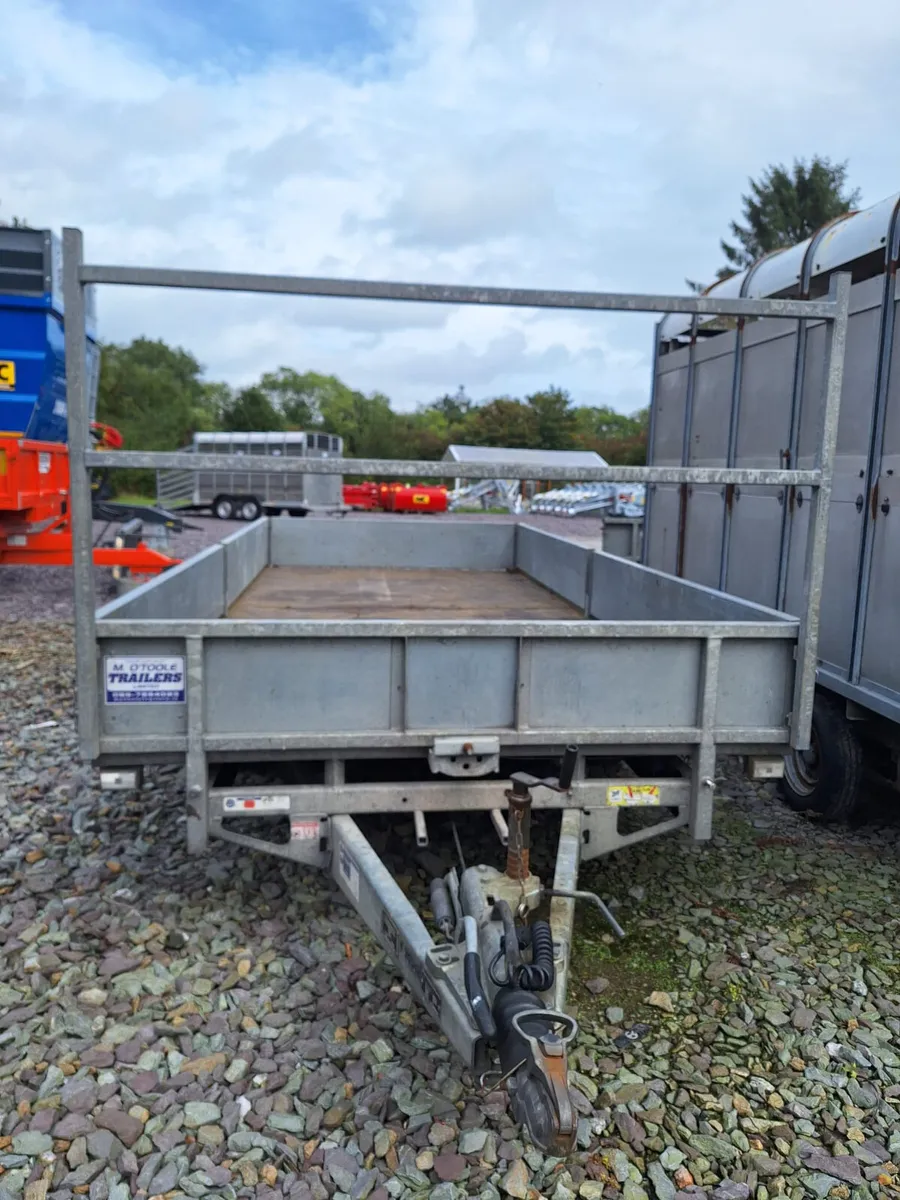 Ivor Williams 14ft Tri Axle Flatbed Trailer - Image 2