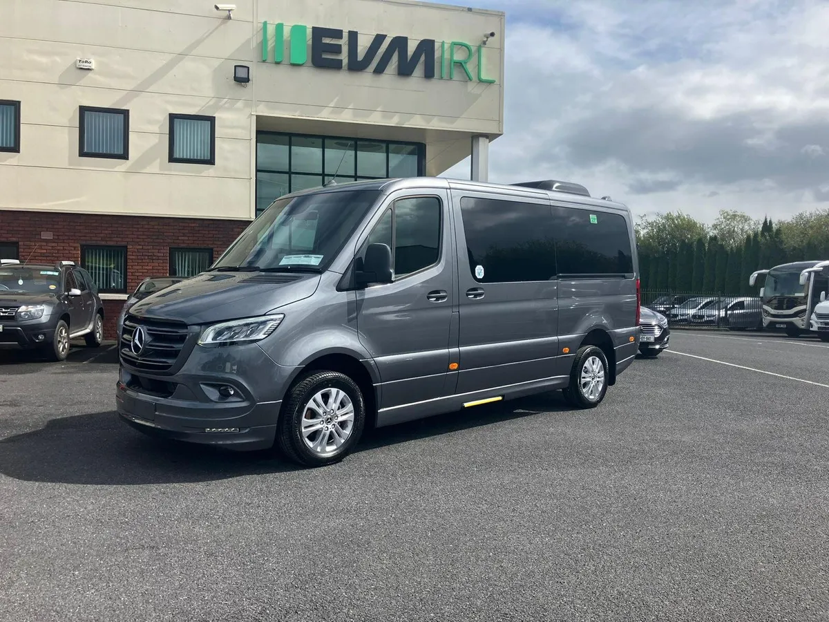 Transfer 23 – 10 Seater + D - Grey - IN STOCK - Image 1