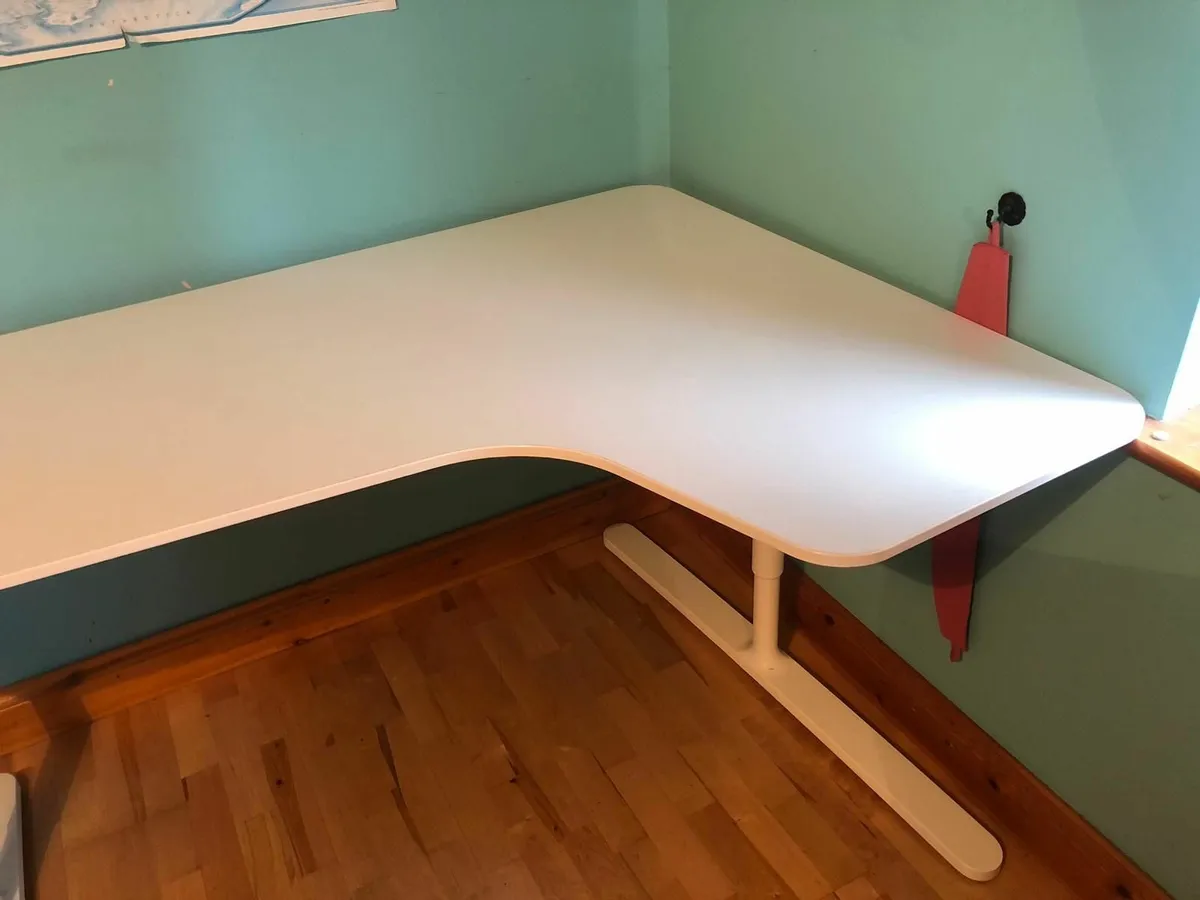 Corner student desk - Image 1